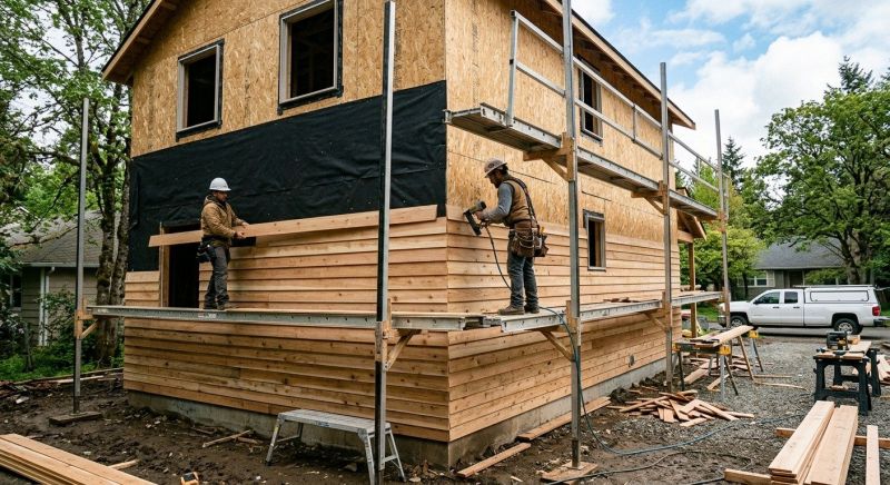 Wood Siding Installation in Mcdowell County, NC