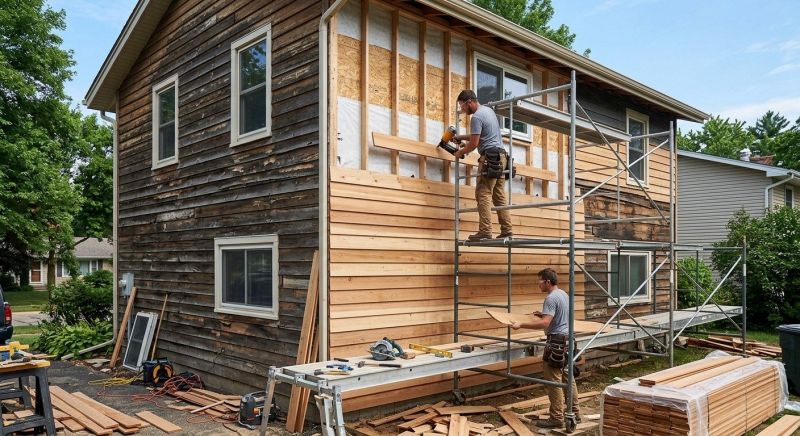 Wood Siding Replacement in Drexel, NC