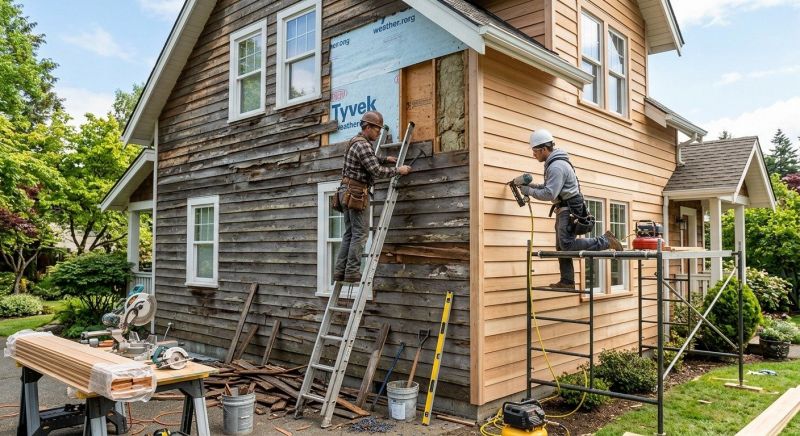 Wood Siding Replacement in Marion, NC