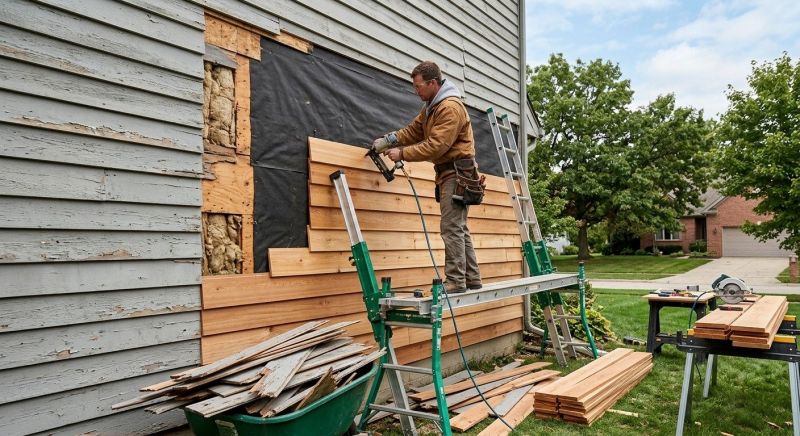 Wood Siding Replacement in Nebo, NC