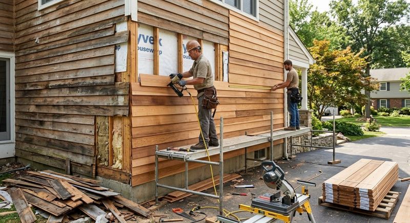 Wood Siding Service in Mitchell County, NC