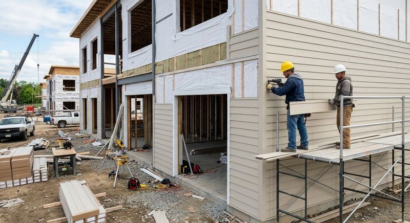 Commercial Siding Installation