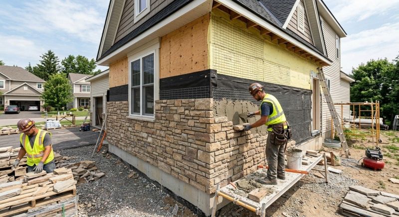 Veneer Siding Installation