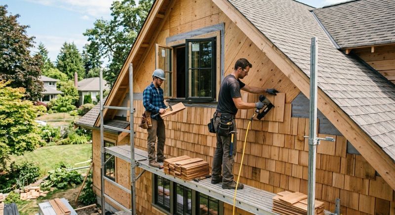 Cedar Siding Installation in Hickory, NC