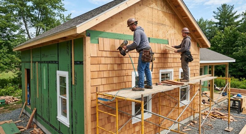 Cedar Siding Installation in Catawba County, NC
